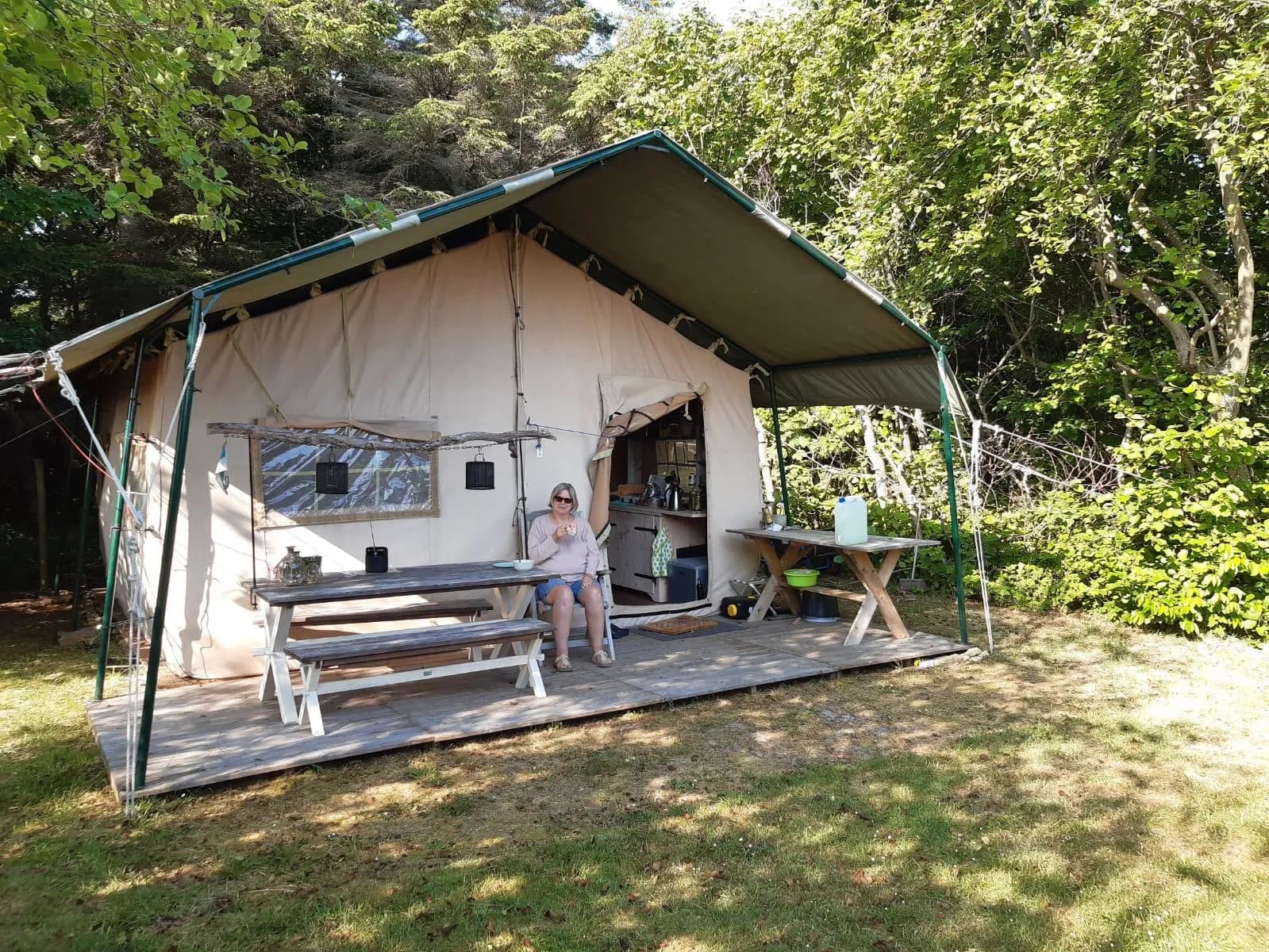 Safaritent van Marijke en John — foto 4
